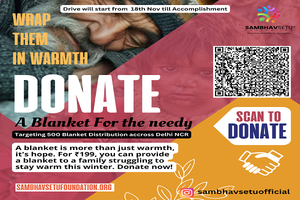 Blanket Donation Drive'24